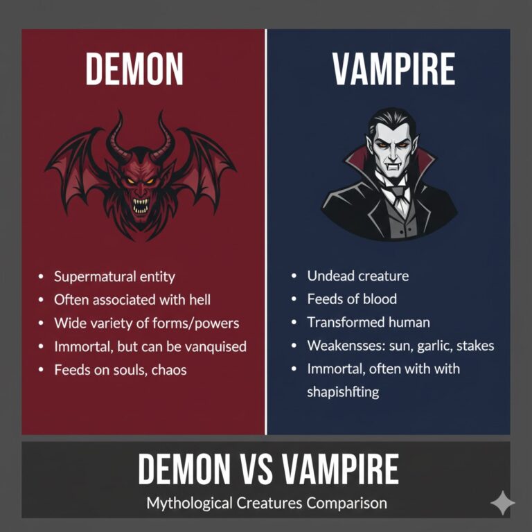 Demon Vs Vampire