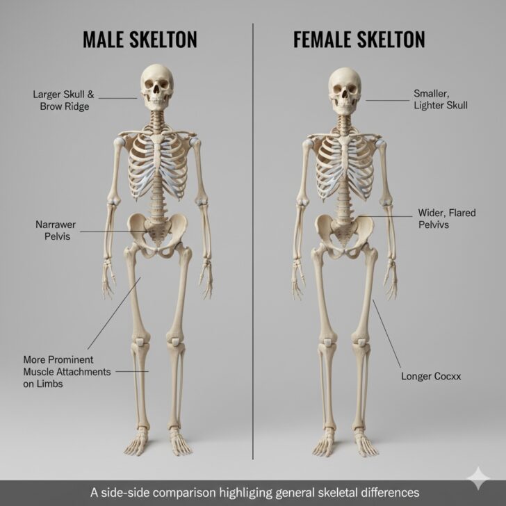 Male Skeleton Vs Female Skeleton: What’s the Difference?