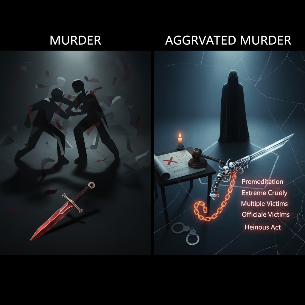 Murder Vs Aggravated Murder