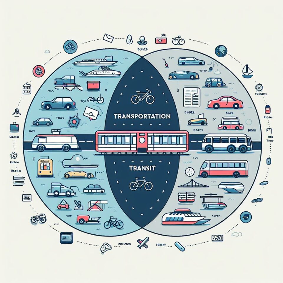 Transportation Vs Transit What's The Difference? » Differencess
