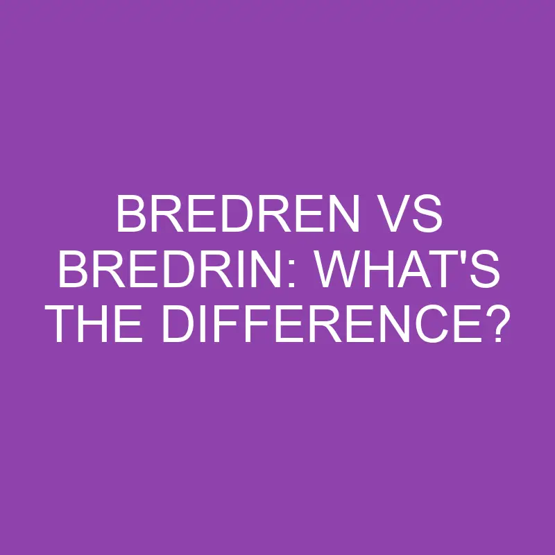 bredren vs bredrin whats the difference 3883