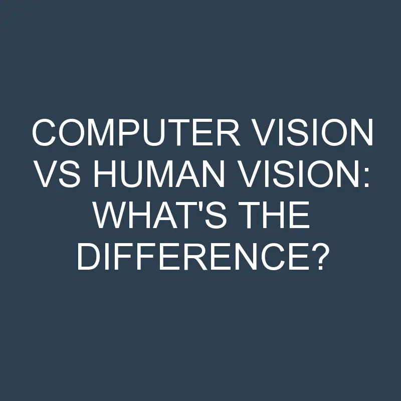 computer vision vs human vision whats the difference 2078 1