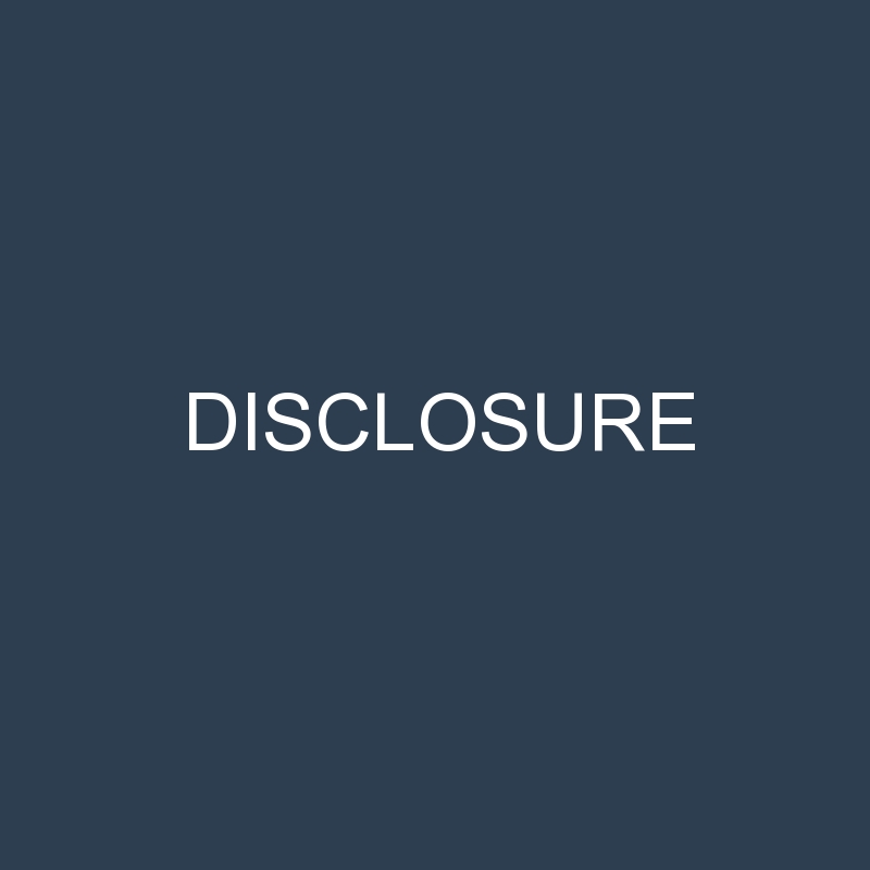 disclosure 15 1