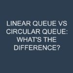 Linear Queue Vs Circular Queue: What's The Difference? » Differencess
