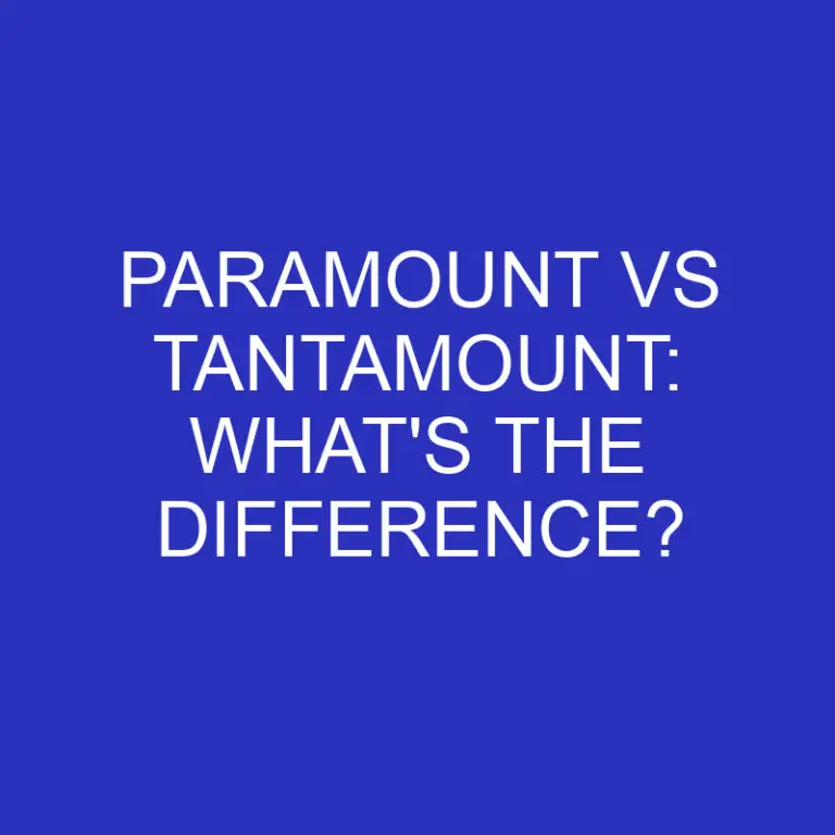 Paramount Vs Tantamount: What’s The Difference?
