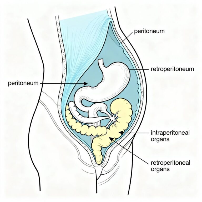 peritoneum vs retroperitoneum
