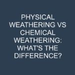 Physical Weathering Vs Chemical Weathering What S The Difference Physical Weathering Vs Chemical Weathering What S The Difference