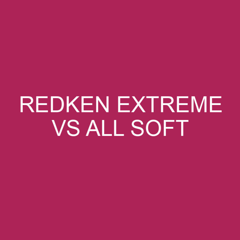 Redken Extreme Vs All Soft