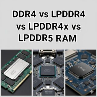 DDR4 vs LPDDR4 vs LPDDR4x vs LPDDR5 RAM