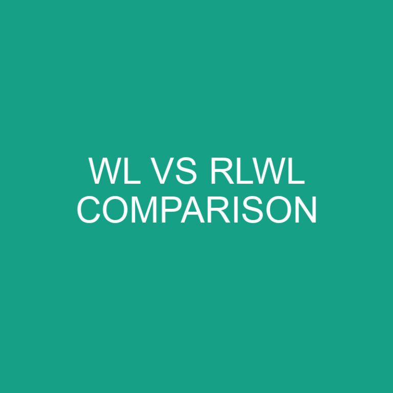 WL VS RLWL Comparison