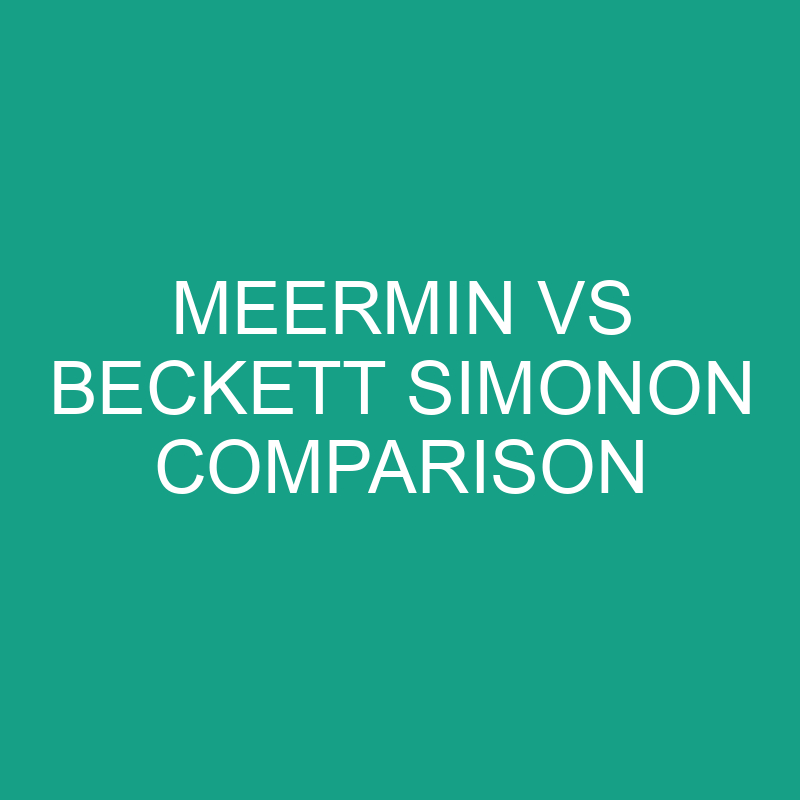 meermin vs beckett simonon comparison 6307 1