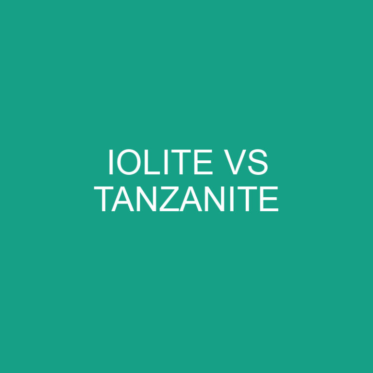 Iolite vs Tanzanite: What’s The Difference?