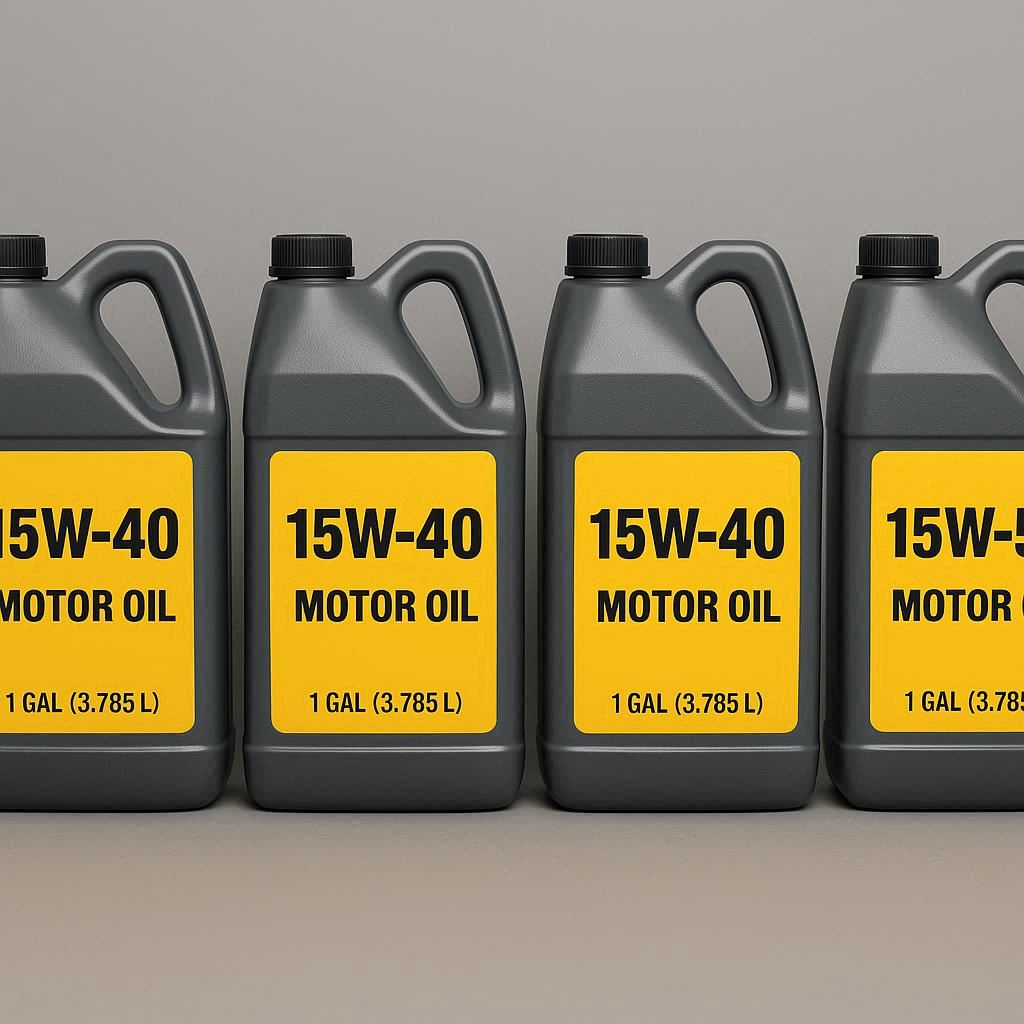 15w30 vs 15w40 vs 15w50 vs 15w60 Motor Oils