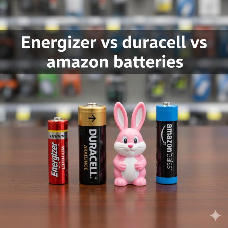 Energizer vs Duracell vs Amazon Batteries: Performance, Cost, and Environmental Impact
