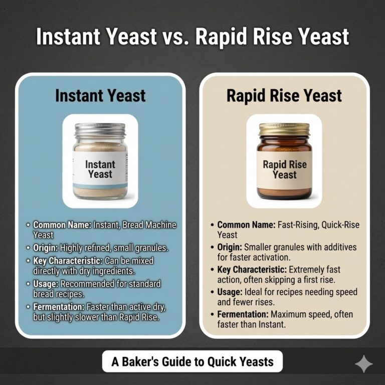 Instant Yeast vs. Rapid Rise Yeast