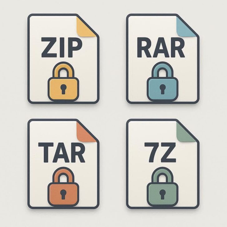 Comparing Zip, Rar, Tar, and 7z: Which Archive Format Reigns Supreme?