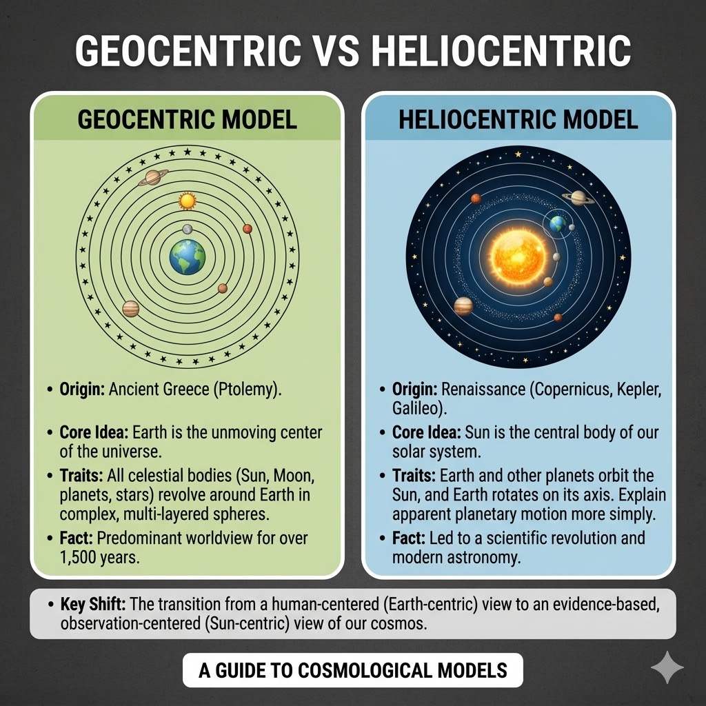 Geocentric vs. Heliocentric: Understanding the Universe 1 geocentric vs heliocentric