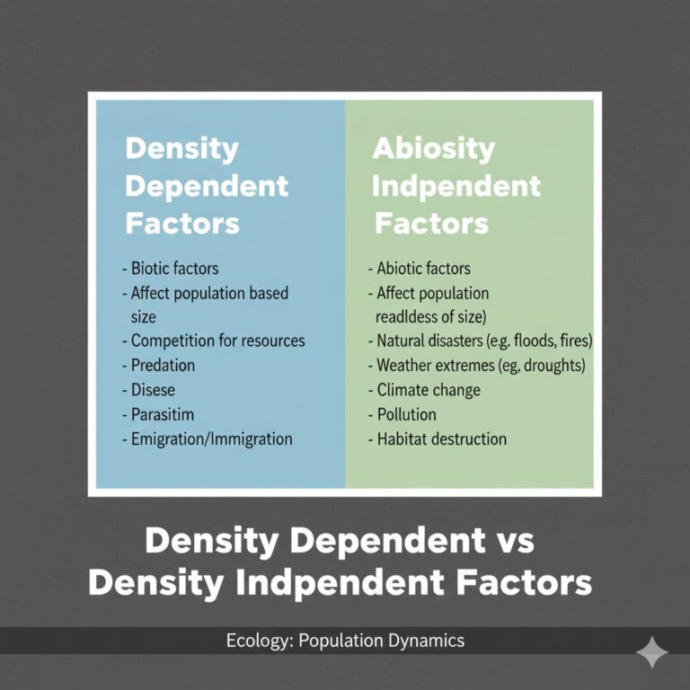 Density Dependent vs Density Independent Factors: Exploring the Difference 6 Density Dependent vs Density Independent Factors
