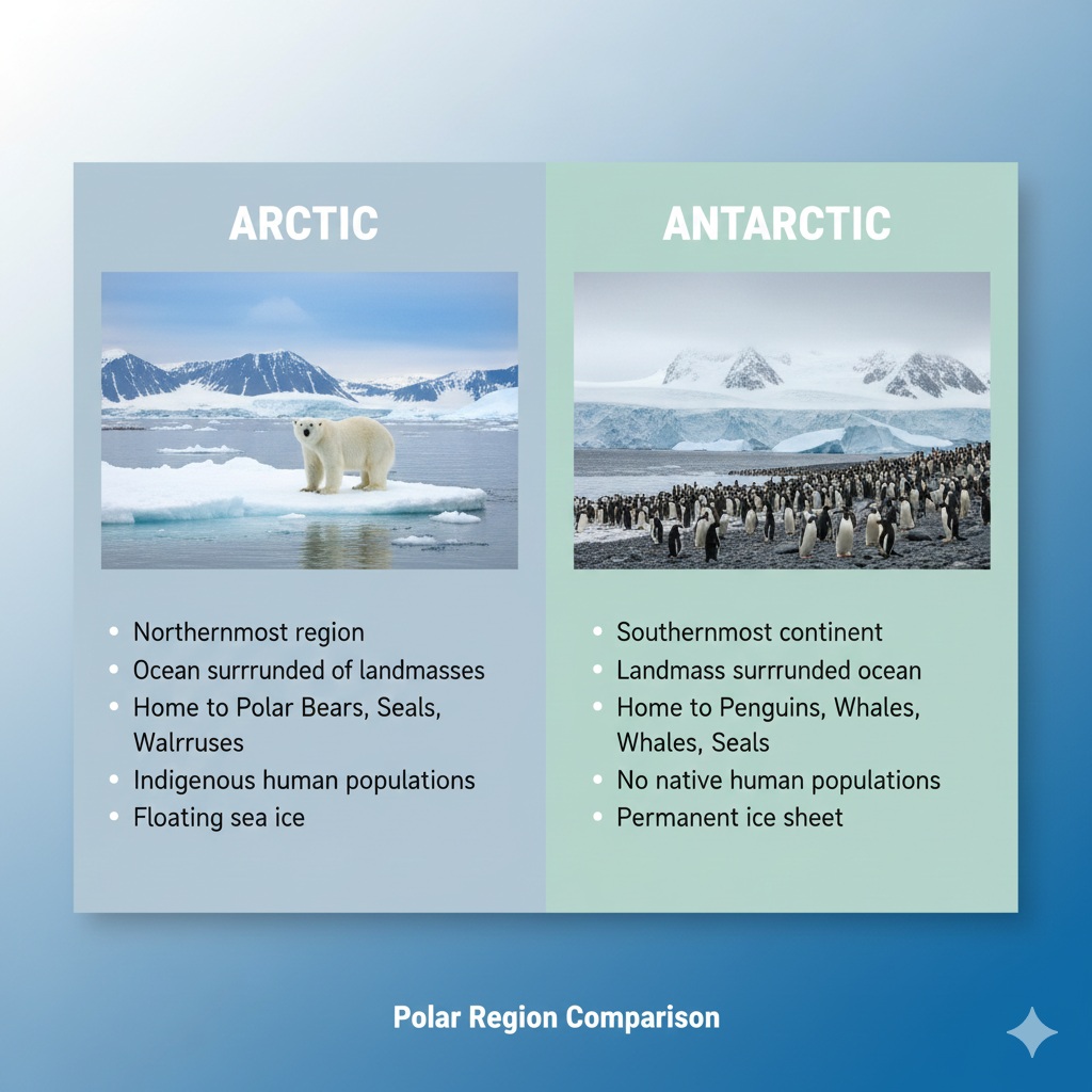 Arctic and Antarctic Regions