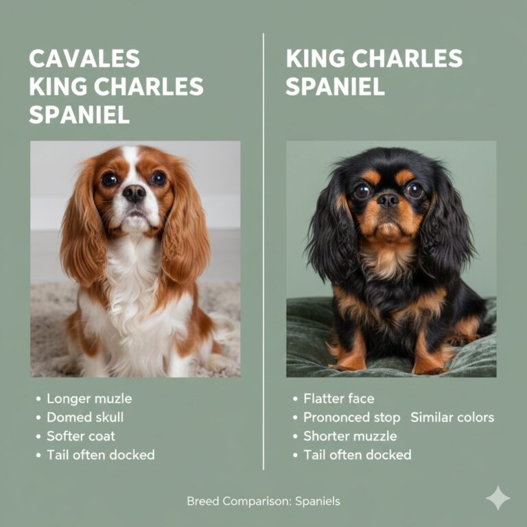 Cavalier King Charles Spaniel vs. King Charles Spaniel: Dog Breed Comparison 7 Cavalier King Charles Spaniel vs. King Charles Spaniel