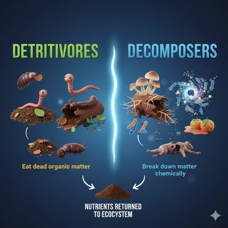 Detritivores vs. Decomposers: Understanding the Key Differences