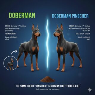 Doberman vs. Doberman Pinscher