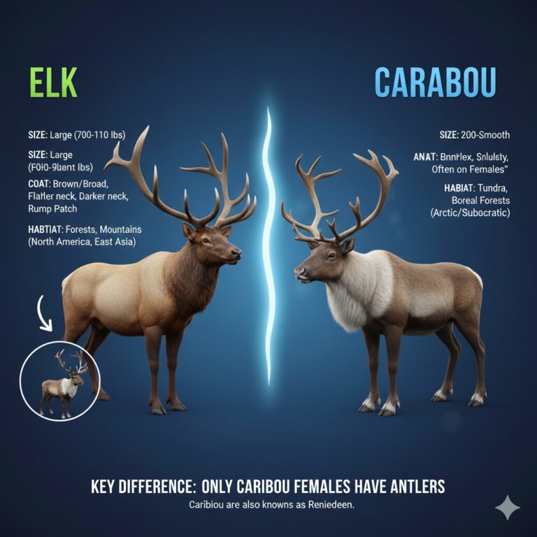 Elk vs. Caribou