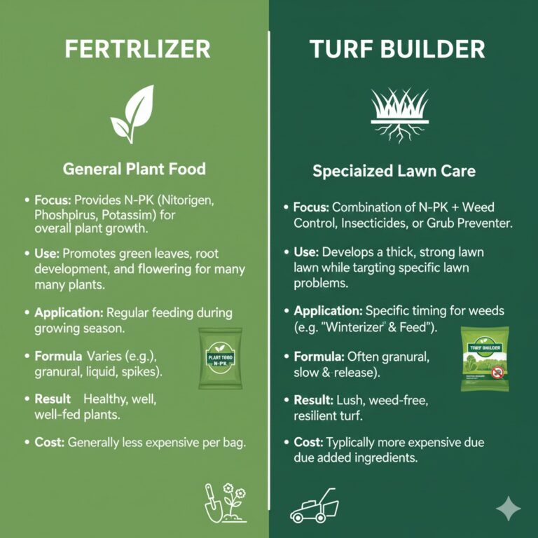 Fertilizer vs Turf Builder: Understanding the Key Differences 7 Fertilizer vs. Turf Builder
