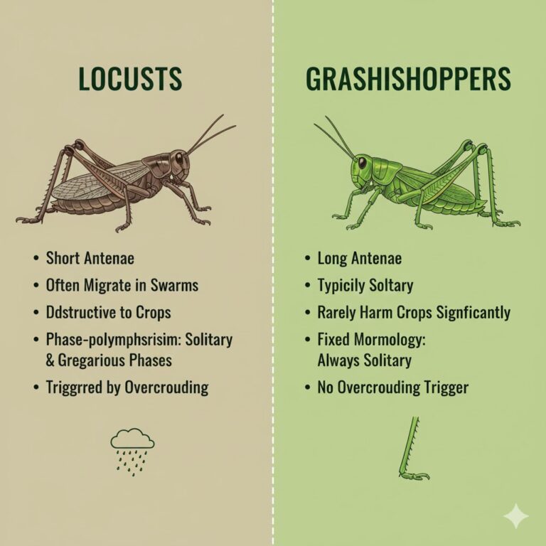 Locust vs Grasshopper