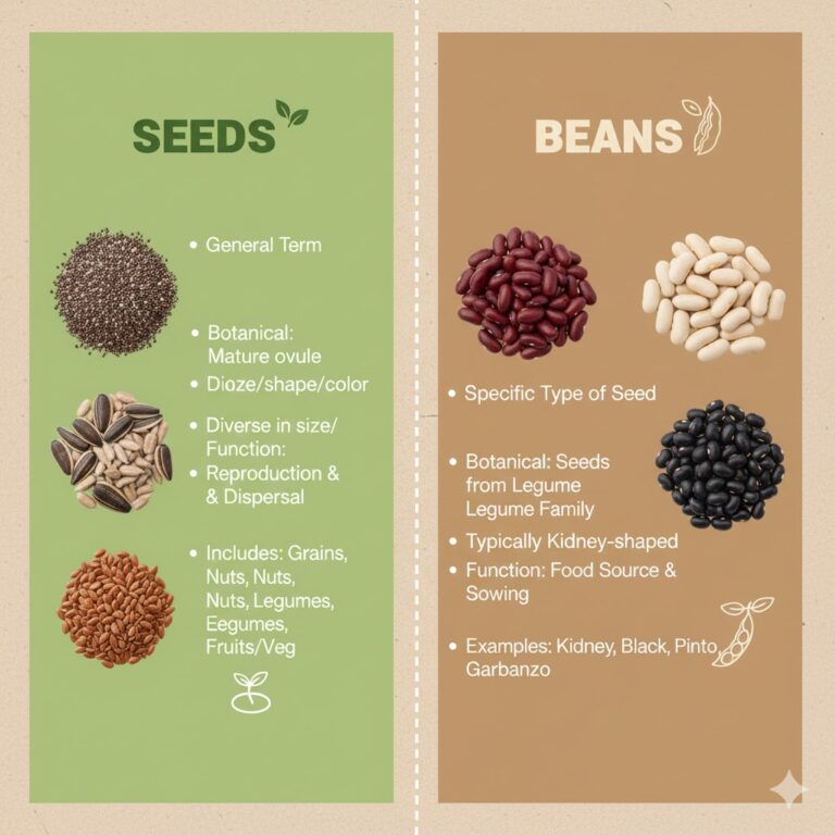 Seeds vs. Beans